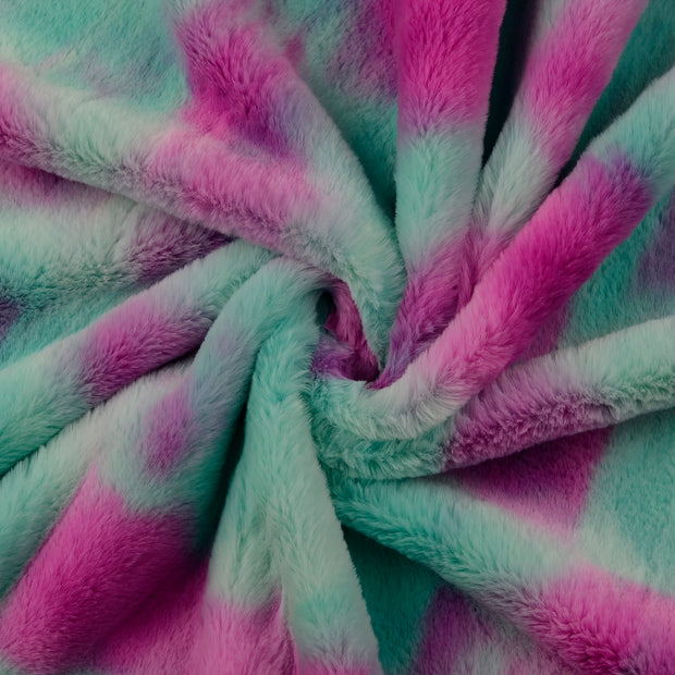 Fake Fur fabric Multicolor 