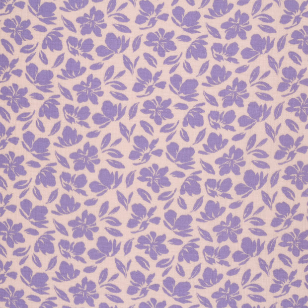 Muslin fabric Pink matte 