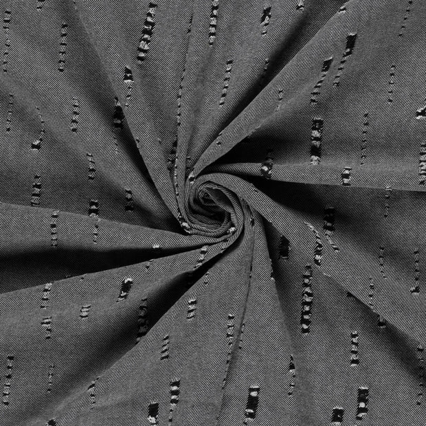 Denim fabric Black 