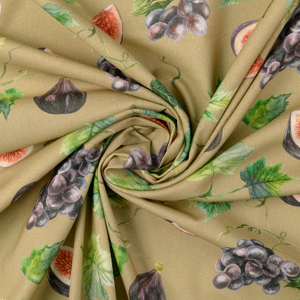 Cretonne fabric Beige 
