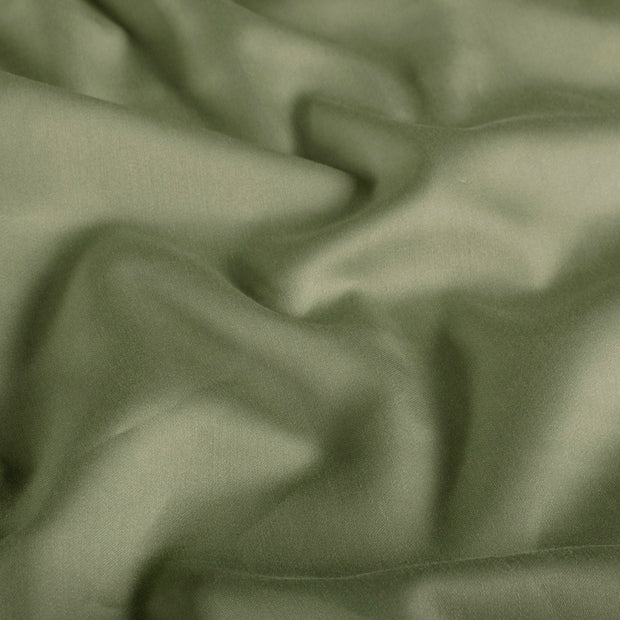 Satin fabric Unicolour Olive Green