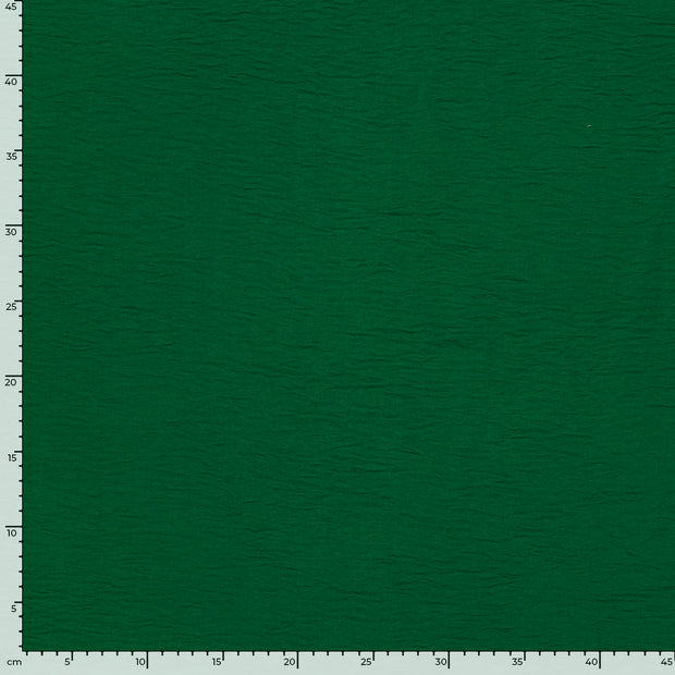 Woven Polyester fabric Unicolour Forest Green