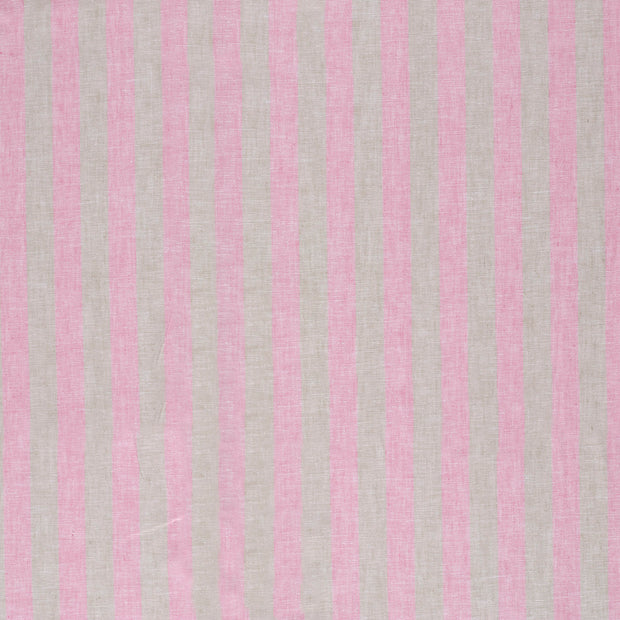 Linnen stof Roze 