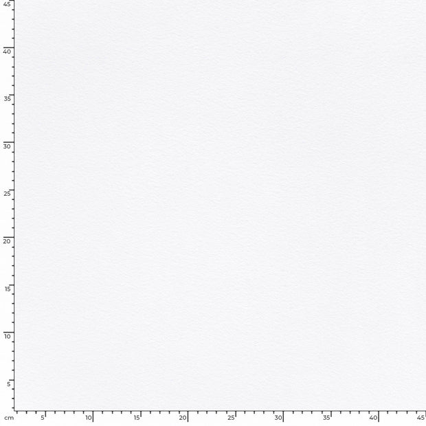Felt fabric Unicolour Optical White