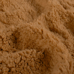 Fake Fur Unicolour Camel