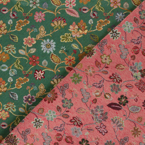Gobeline fabrik Blumen Jacquard 