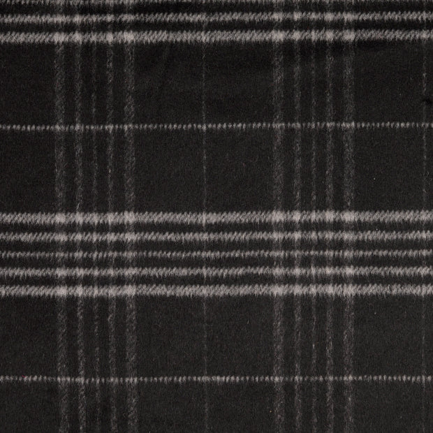  fabric Checks Black