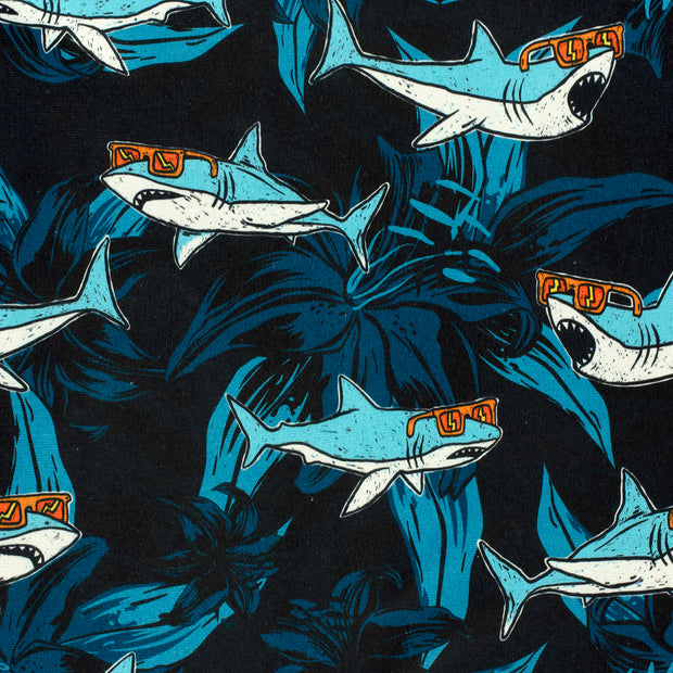 Beach towel fabric Navy matte 