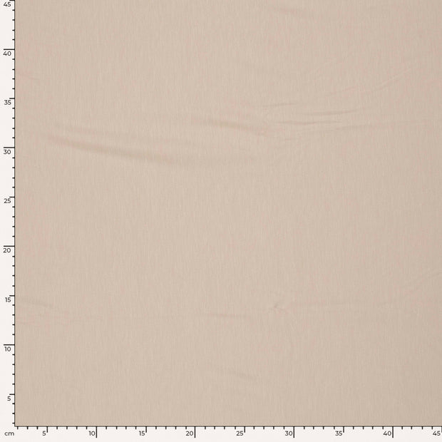 Bamboo Jersey fabric Unicolour Beige