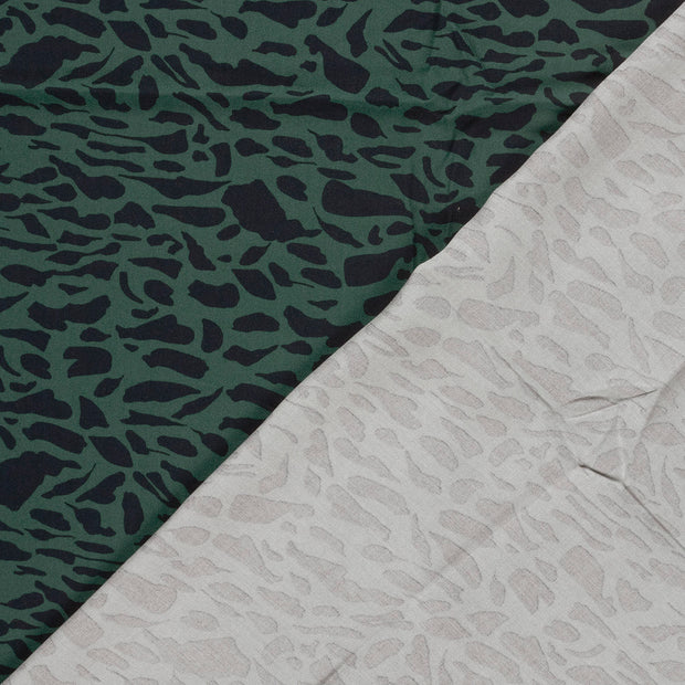 Viscose Twill fabric Abstract printed 