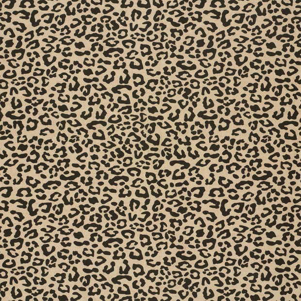 Linen Look fabric Beige matte 
