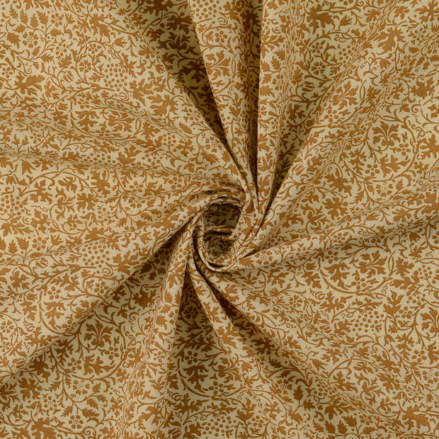 Cotton Poplin fabric Beige 