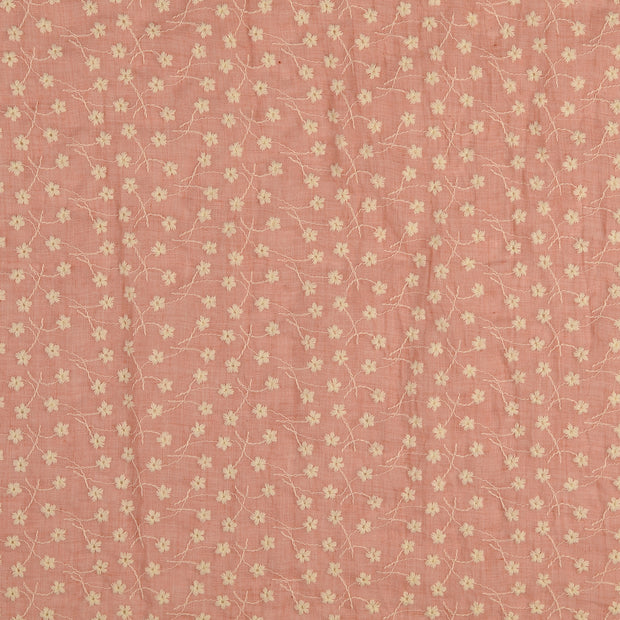 Lace fabric Flowers Old Pink