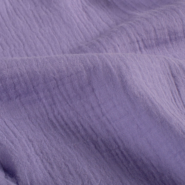 Muslin fabric Unicolour Lila
