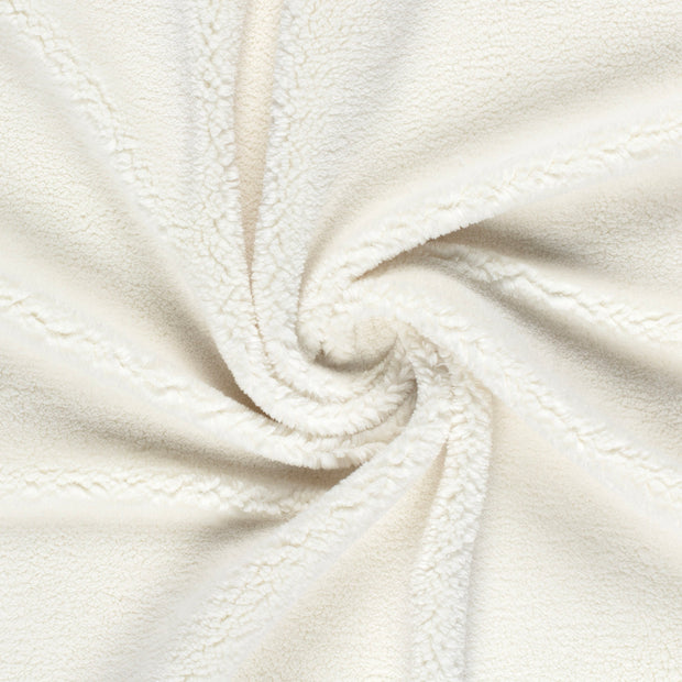 Fleece fabric Off White 