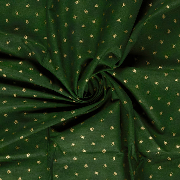 Cretonne fabric Forest Green 
