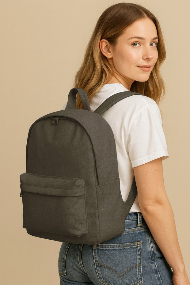 Canvas fabric Unicolour Grey