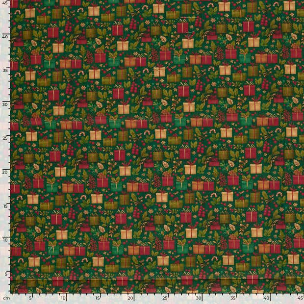 Cotton Poplin fabric Christmas 