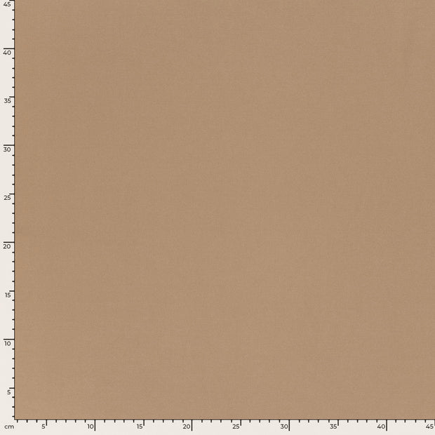 Punta di Roma fabric Unicolour Camel