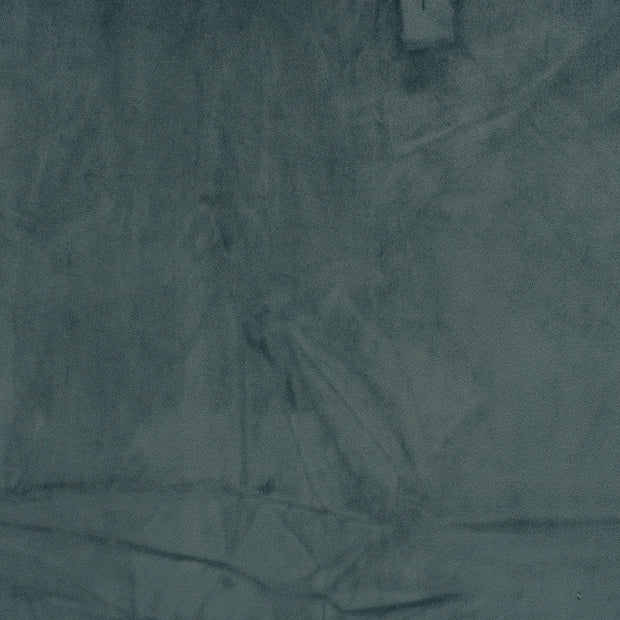 Velvet fabric Steel Blue matte 