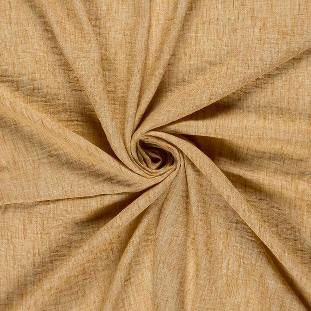 Woven Polyester fabric Oker printed 