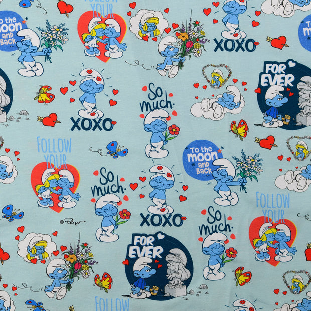 Jersey fabric Sky Blue