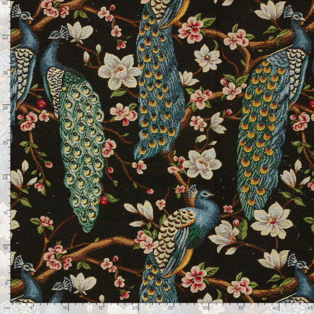 Gobeline fabrik Vögel Schwarz