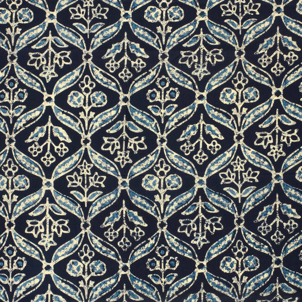 Voile fabric Indigo 