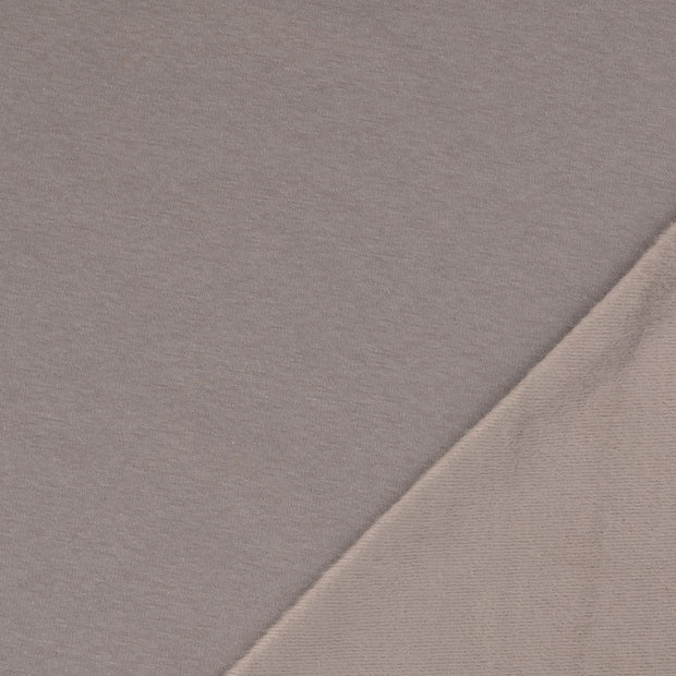 Alphen Fleece fabric Unicolour brushed 