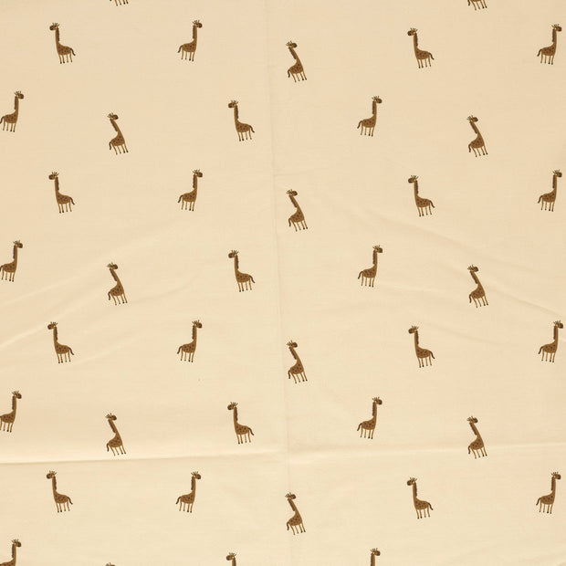 Jersey fabric Beige soft 
