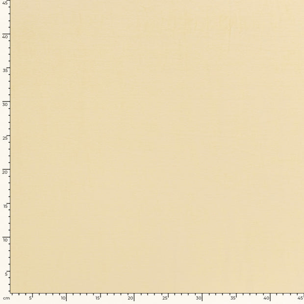 Nicky velours fabric Unicolour Light Yellow
