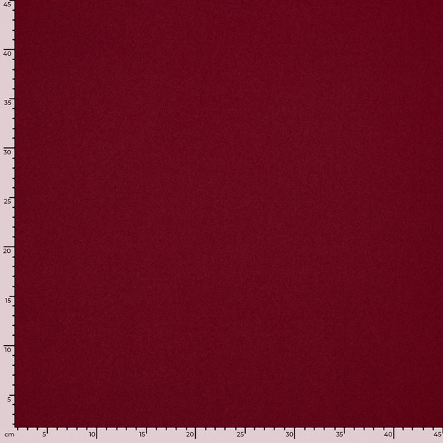 Power Stretch fabric Unicolour Bordeaux