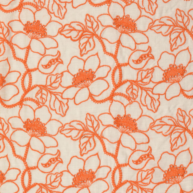  fabric Flowers White