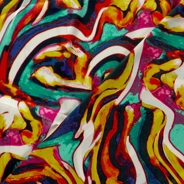 Polyester Bubble fabric Abstract 