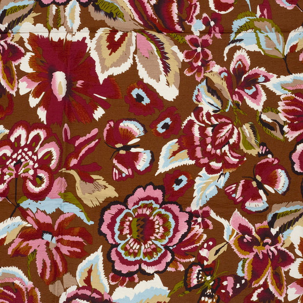 Viscose Nylon Crepe fabric  