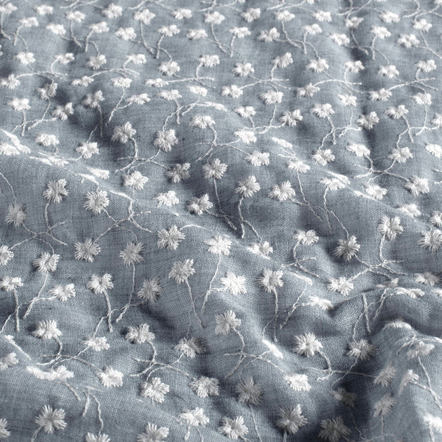 Lace fabric Flowers Light Grey