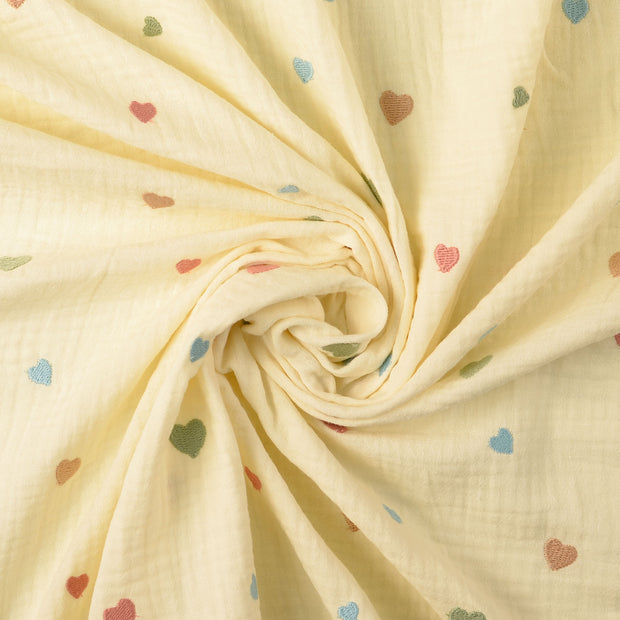 Muslin fabric Off White 