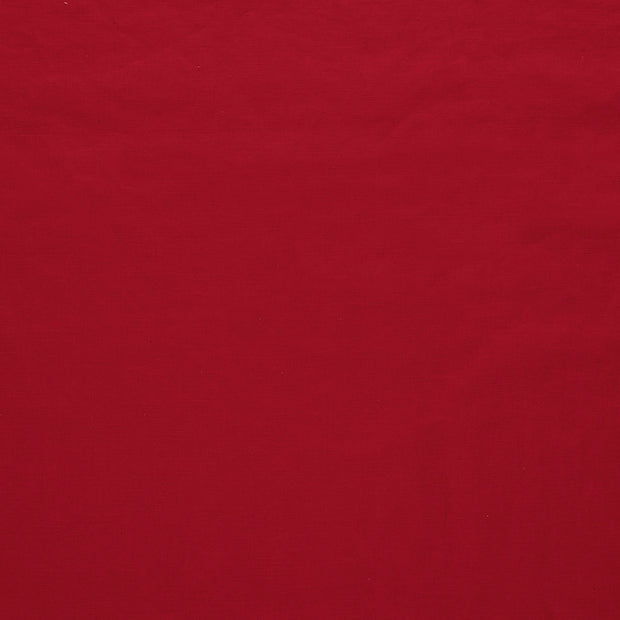 Linen fabric Red matte 