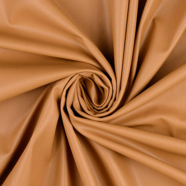 Artificial Leather fabric Beige backed 
