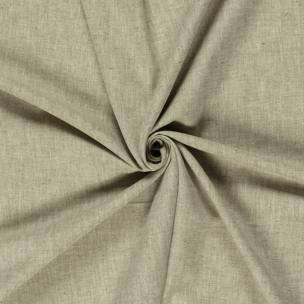 Chambré fabric Khaki Green 