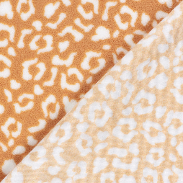 Sherpa Fleece fabric Panther printed 