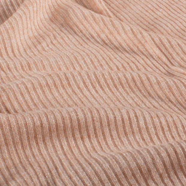 Rib Jersey fabrik Uni Rosa