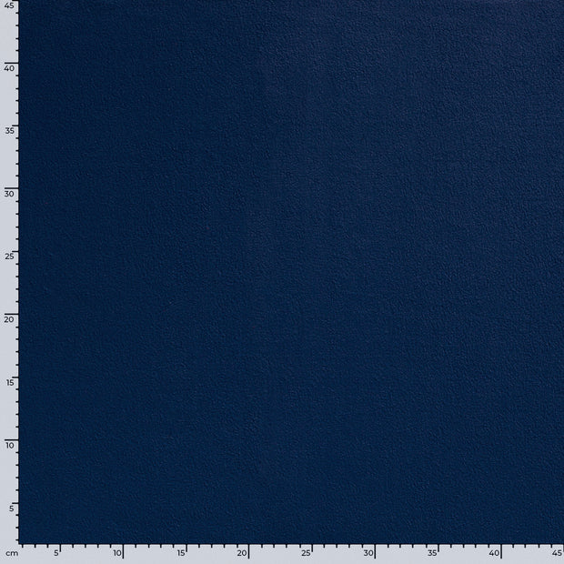 Polar Fleece fabrik Uni Königsblau
