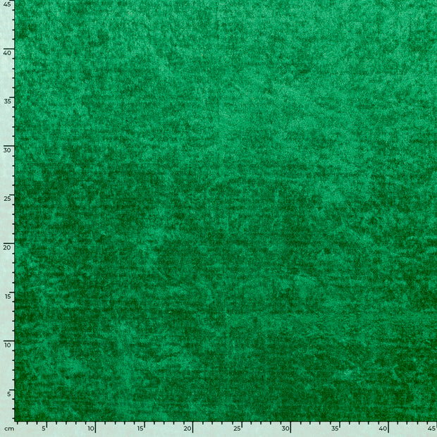 Velours fabric Unicolour Green
