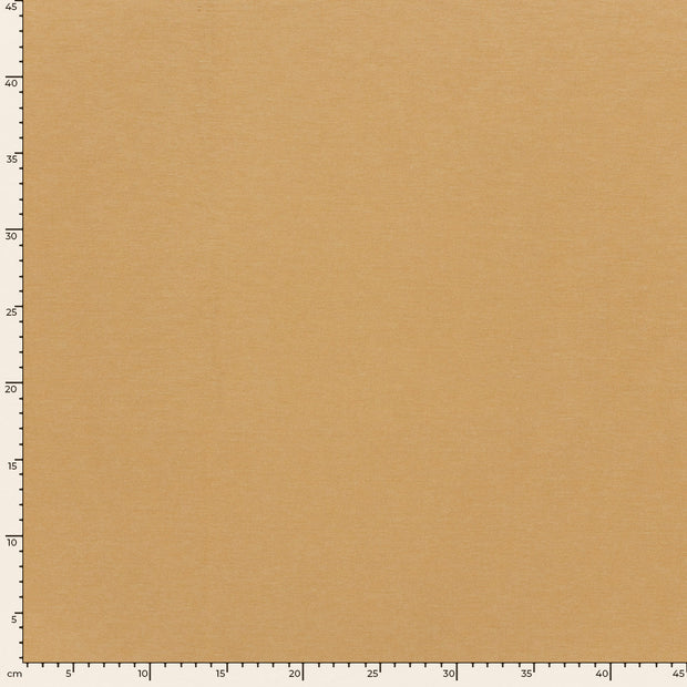 Viscose Jersey fabrik Melange Ocker