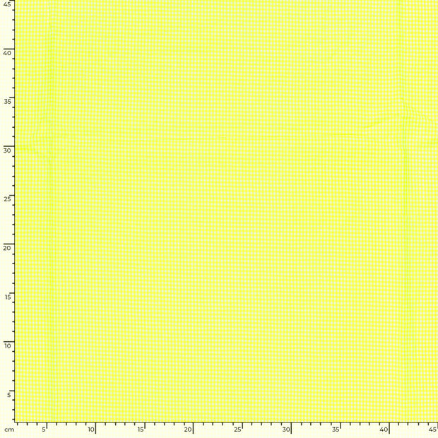 Cotton Poplin fabric Unicolour Neon Yellow