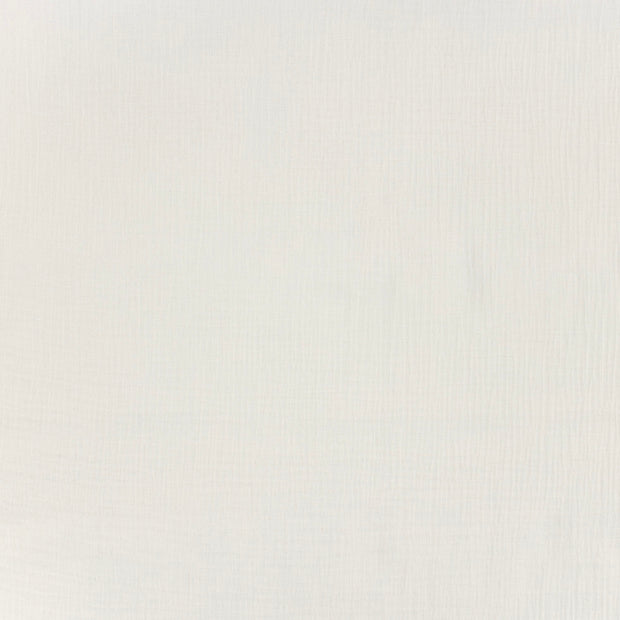Muslin fabric Ivory matte 