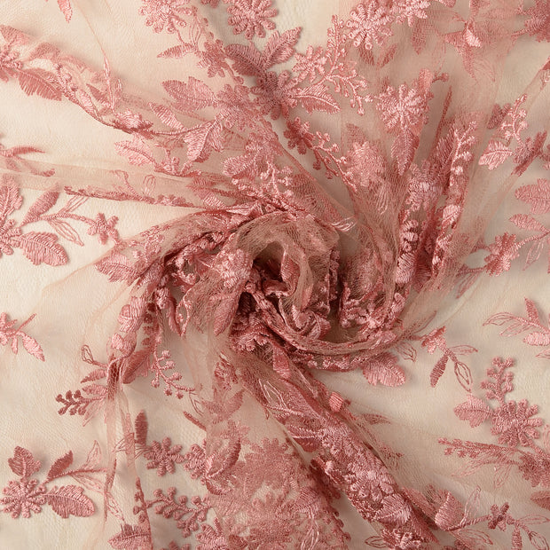 Lace fabric Old Pink 