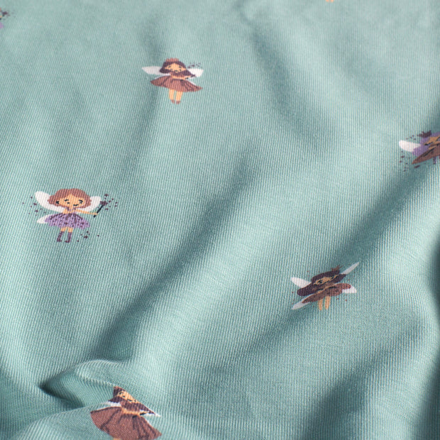 Jersey fabrik Fee Babyblau