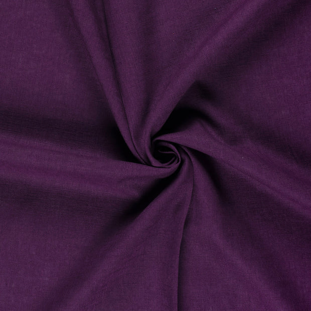 Linen fabric Magenta 
